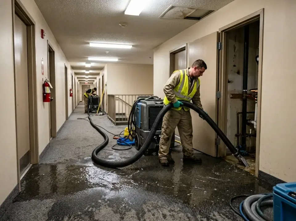 multi-unit-apartment-hallway-f-005 — frequently asked questions, Emergency Burst Pipe Water Extraction & Removal in El Cajon…